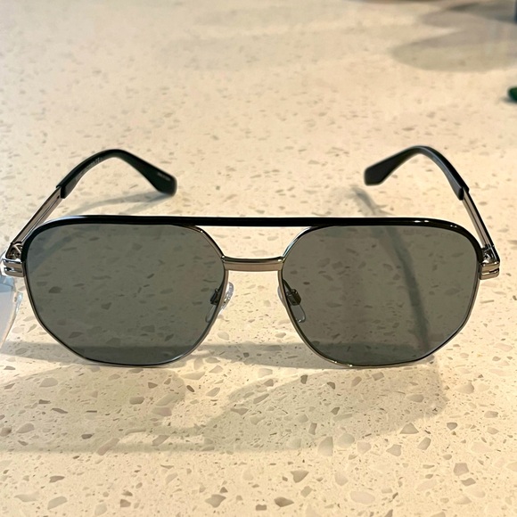 Marc Jacobs Marc 469/S 85K/QT eyewear men’s unisex sunglasses UV aviator black - Picture 2 of 4